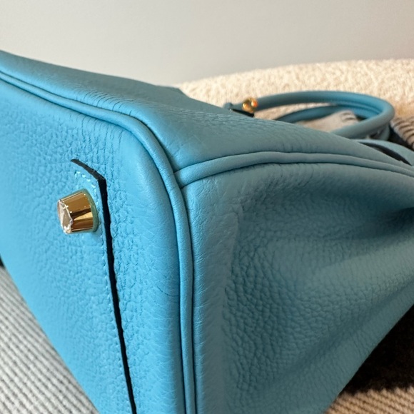 Hermes Birkin 30 Togo Blue de Nord GHW - Picture 7 of 12